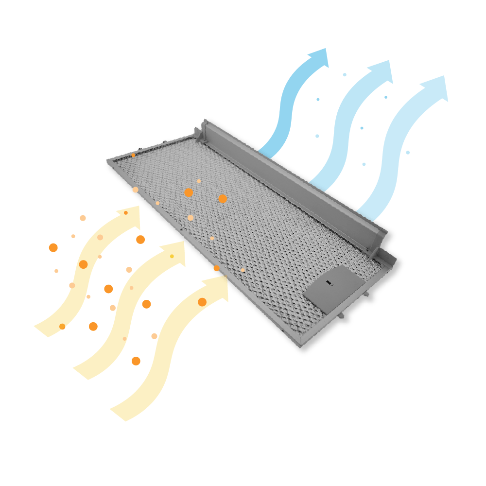 Neff Metaalfilter 455x188mm 434105 / 00434105 (voor)
