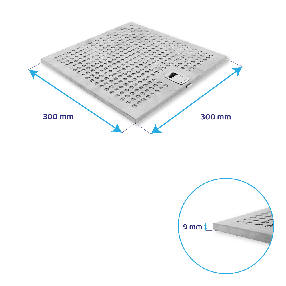 Balay Metaalfilter 300x300mm 664912 / 00664912