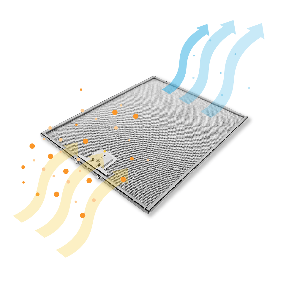 Viva Metaalfilter 358x263x7mm 11020698 / 00703531