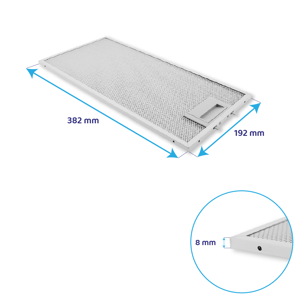 Neff Metaalfilter 382x192x8mm 11022472
