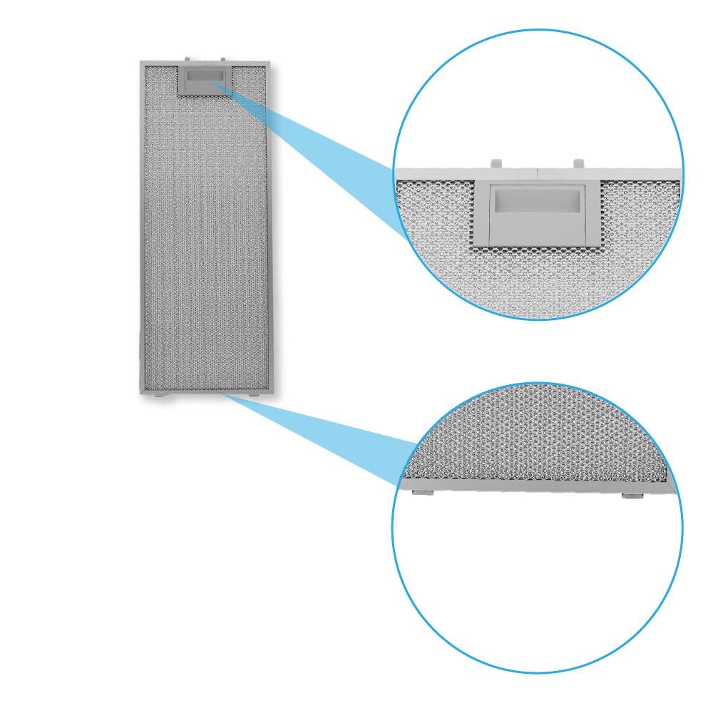 Constructa Metaalfilter 482x192x8mm 11022474