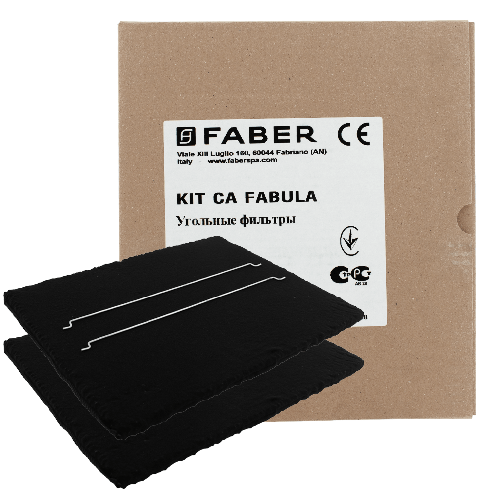 Faber Longlife Koolstoffilter 112.0261.258 / FLL12 (2St.)