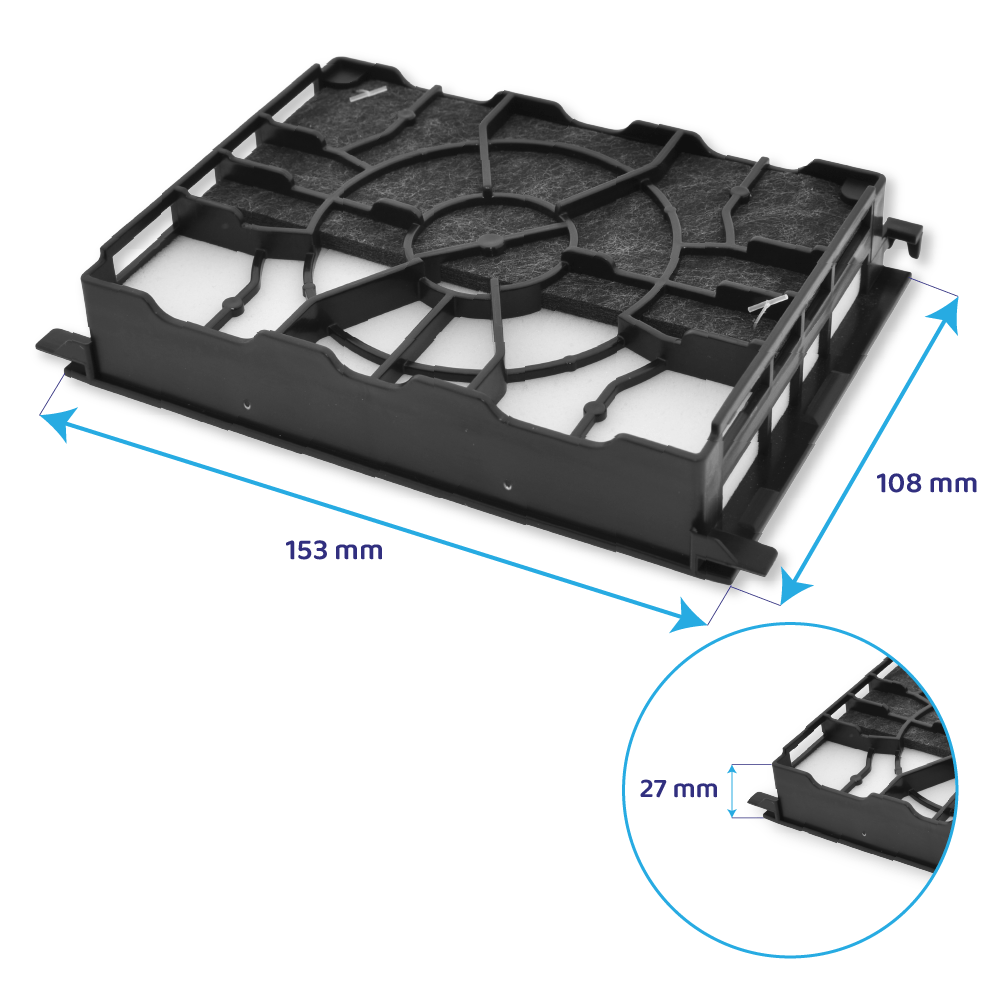 Siemens Motorbeschermingsfilter voor Stofzuiger VSP3SIL66M