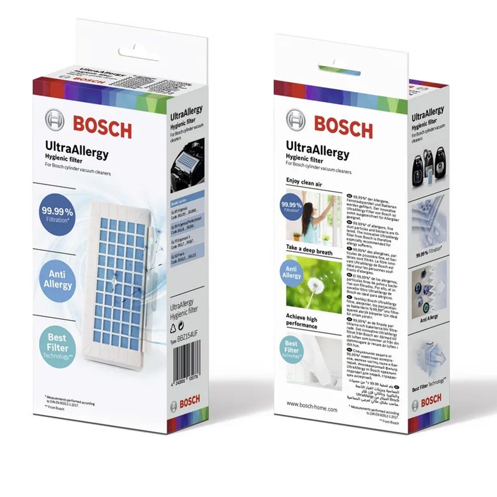 Siemens HEPA Hygiënefilter UltraAllergy Stofzuiger 17004549