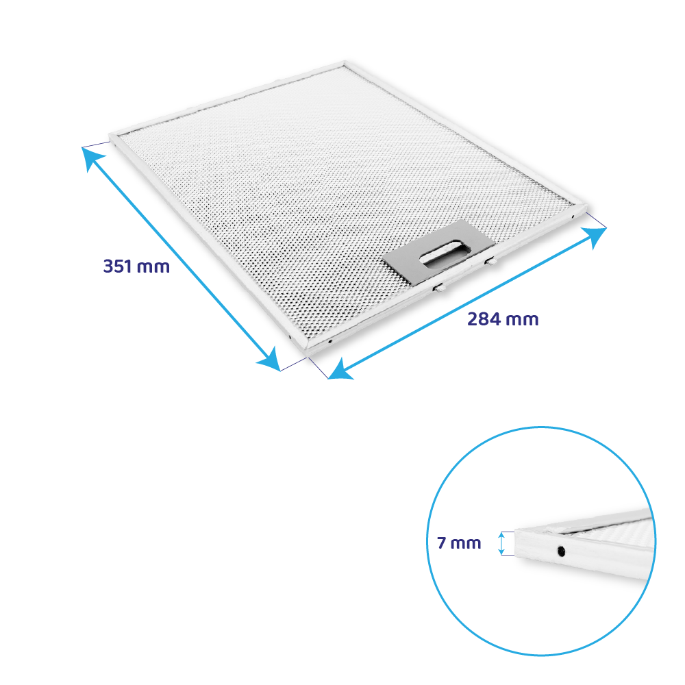 ATAG Metaalfilter 351x284mm 288196