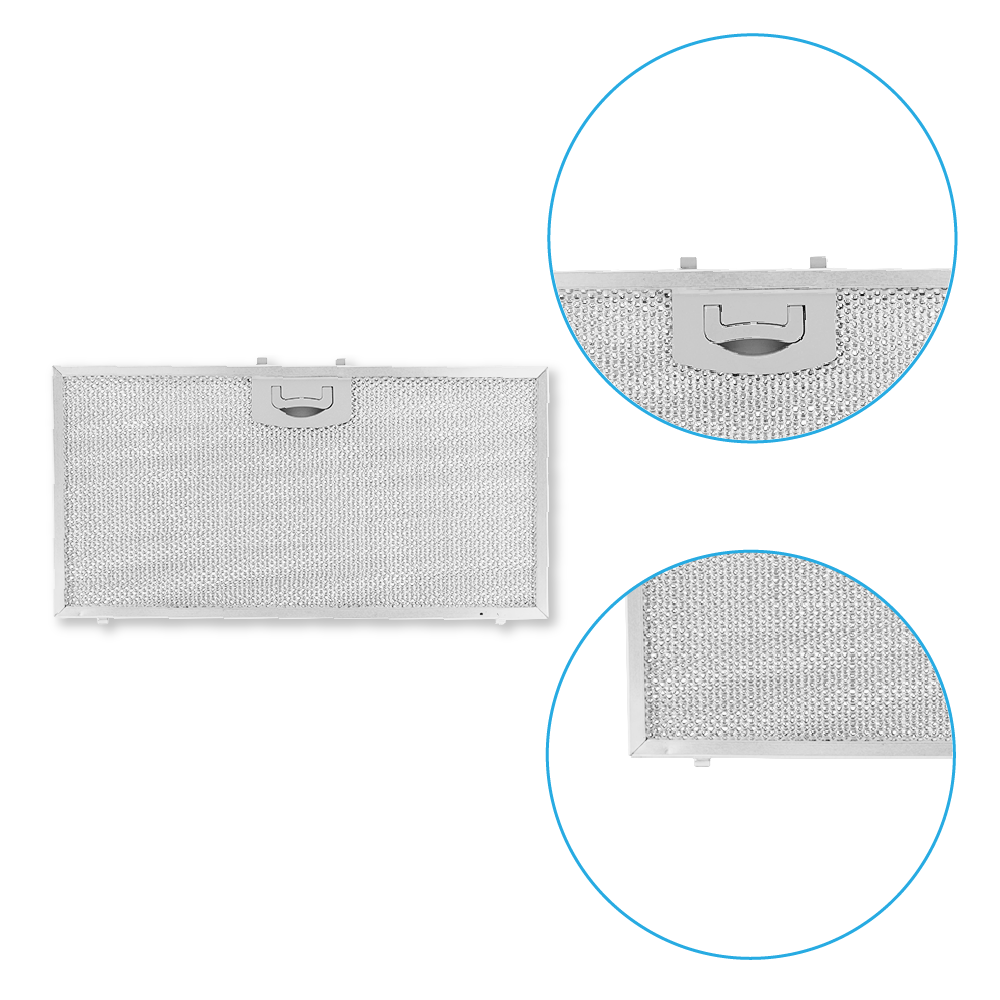 Pelgrim Metaalfilter 330x170mm 34150 (2St.)