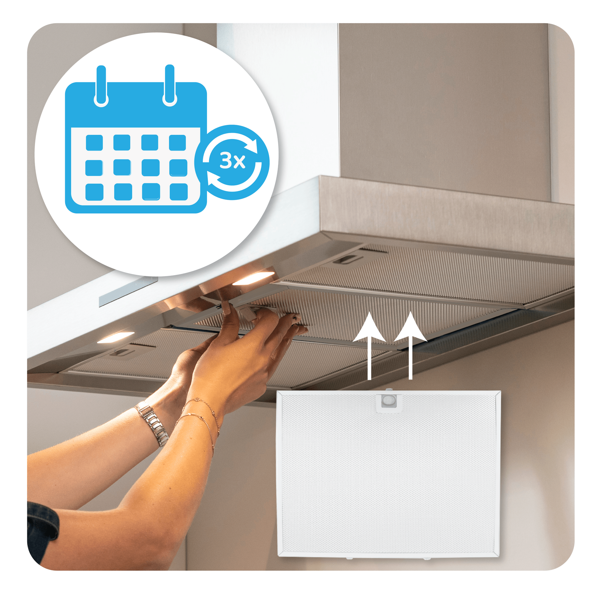 Electrolux Metaalfilter 314x253mm 4055382990