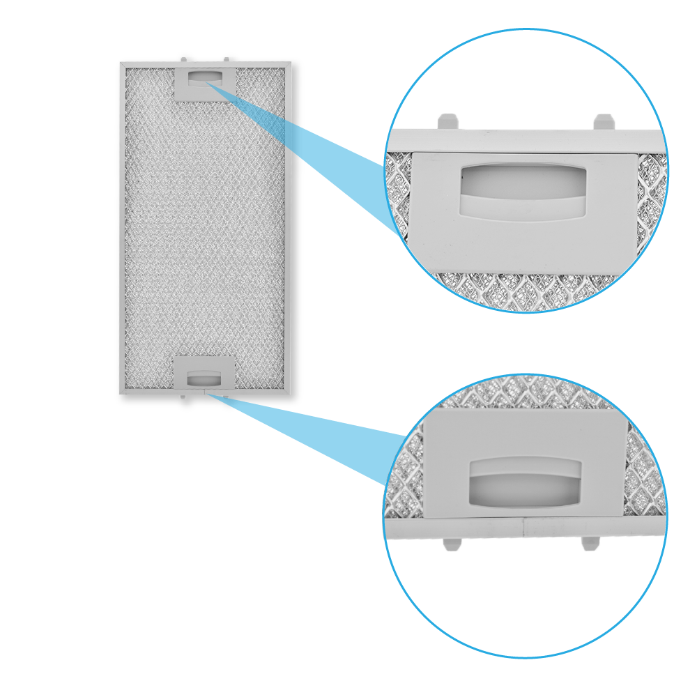 Neff Metaalfilter 405x209mm 434107 / 00434107 (achter)