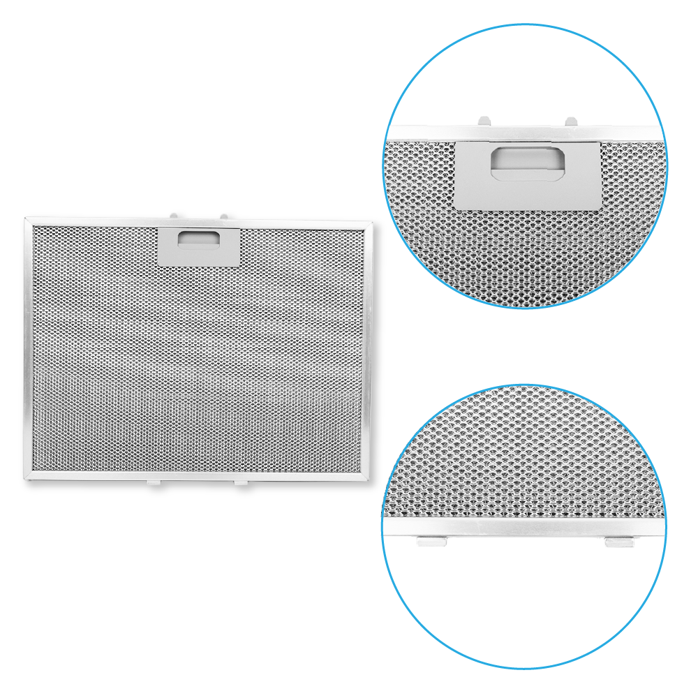 Whirlpool Metaalfilter 358x270mm 482000092088
