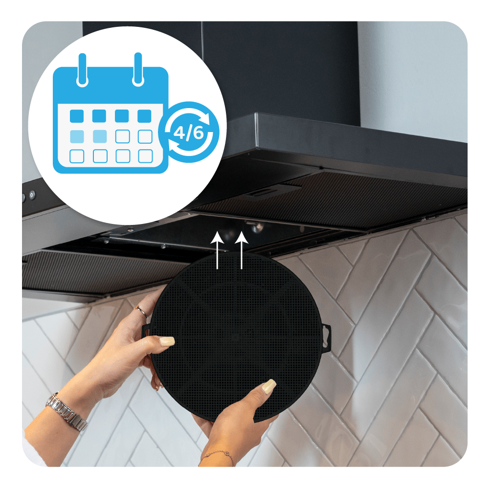 Hotpoint-Ariston Koolstoffilter 484000008579 / 90739 / FAC539