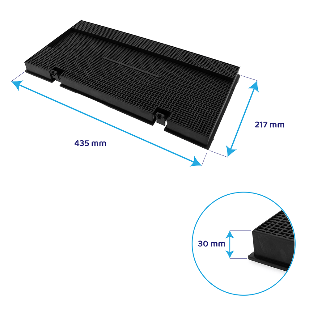 Koolstoffilter geschikt voor Ikea CHF150/1 / FAT150