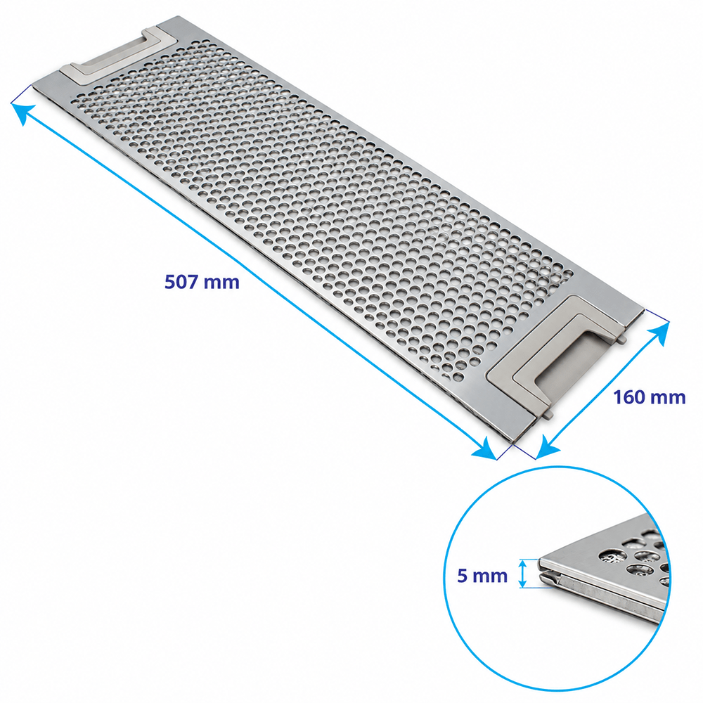 AEG Metaalfilter 507x160mm 50263849007