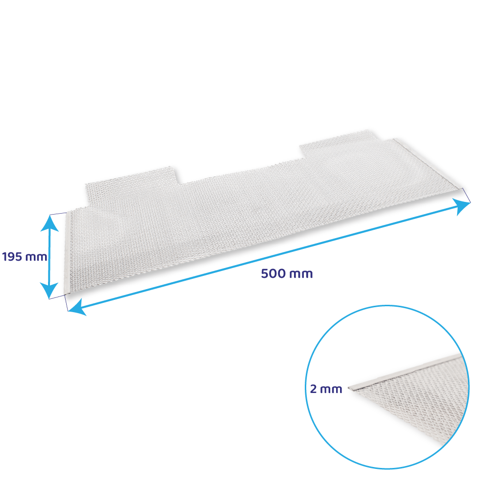 Teka Metaalfilter 500x195mm 61801296