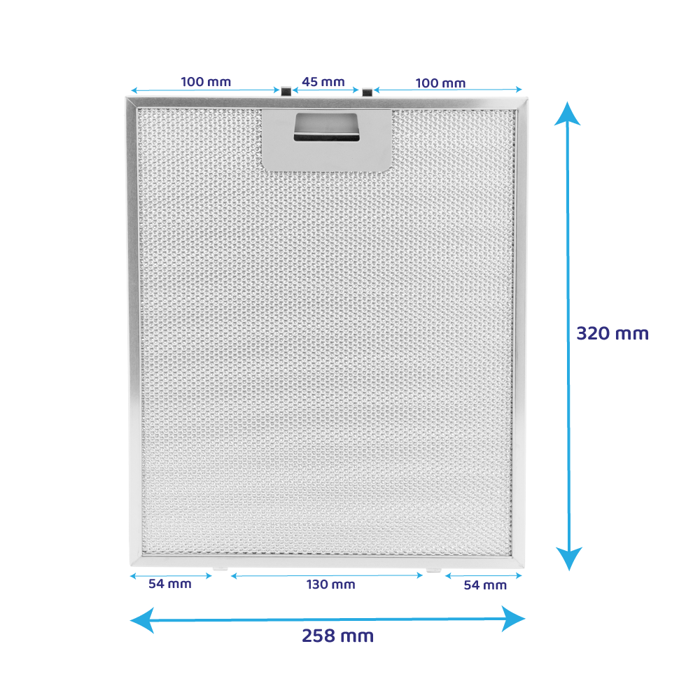 AYA Metaalfilter 320x258mm 70X1222