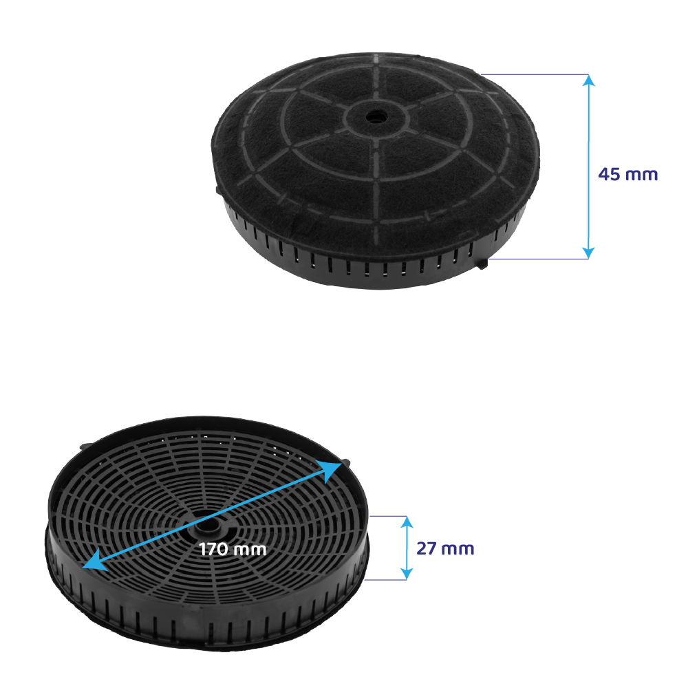 Pelgrim Koolstoffilter 724548/01 / KF23 / CFC0042640 (2St.)