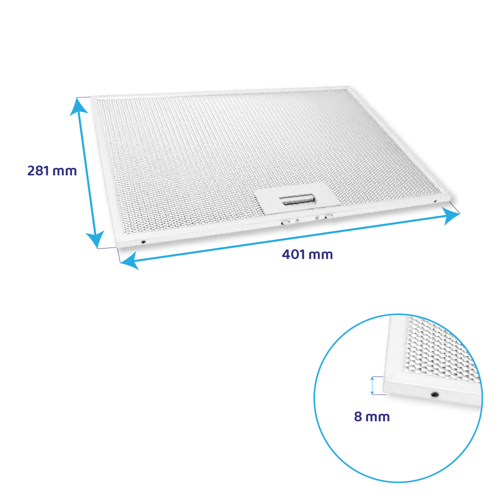 Teka Metaalfilter 281x401mm 81483114