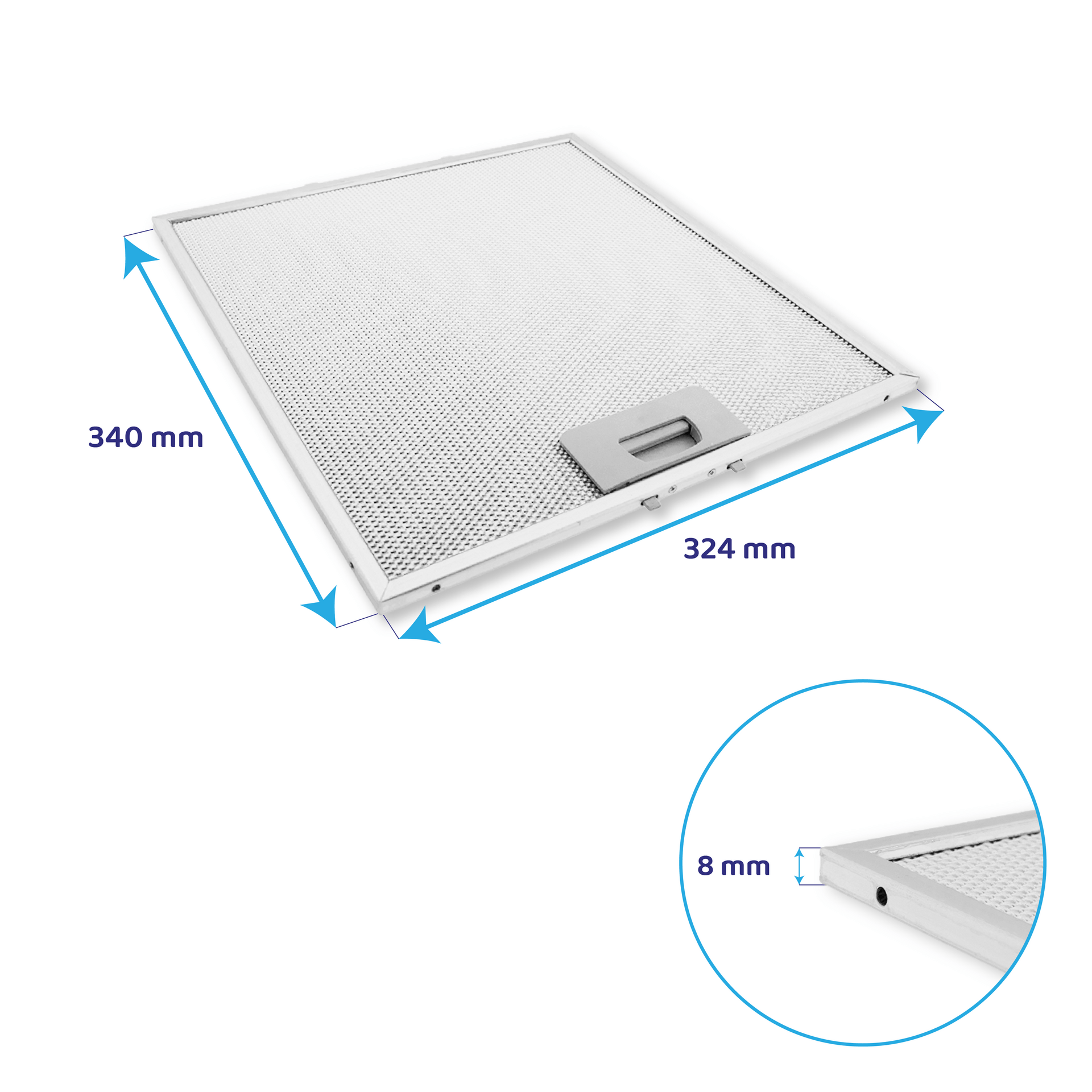 Teka Metaalfilter 340x324mm 81484011