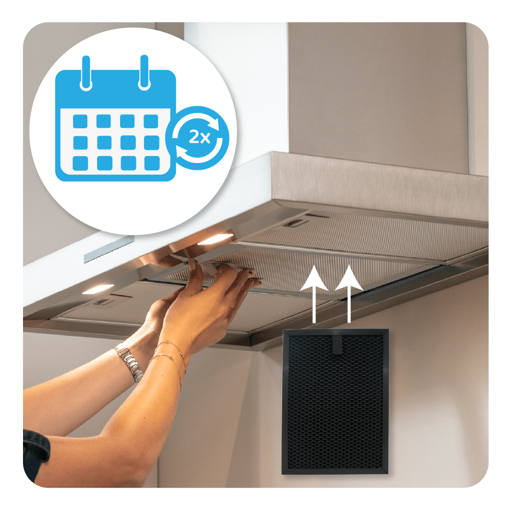 Electrolux OdourClean Plus Longlife Koolstoffilter MCFB88 / 9029804318 (2St.)