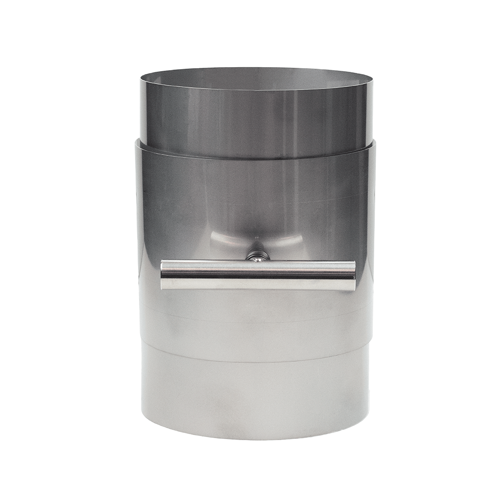 ABCAT® Houtrookfilter Achterafvoer Ø130x190mm RVS