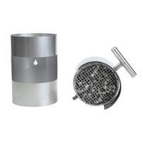 ABCAT® Houtrookfilter Achterafvoer Ø150x190mm RVS