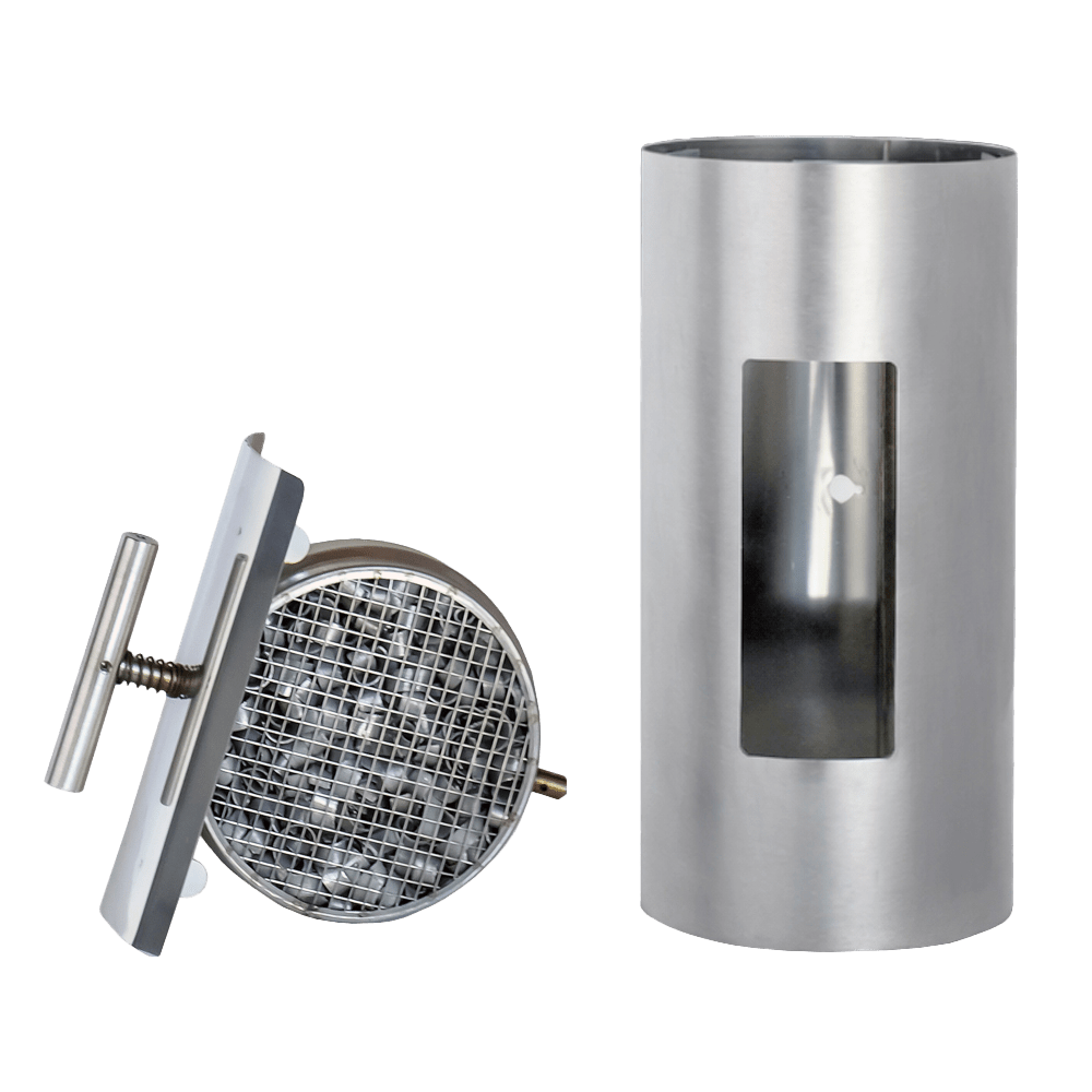 ABCAT® Houtrookfilter Ø180x330mm RVS 