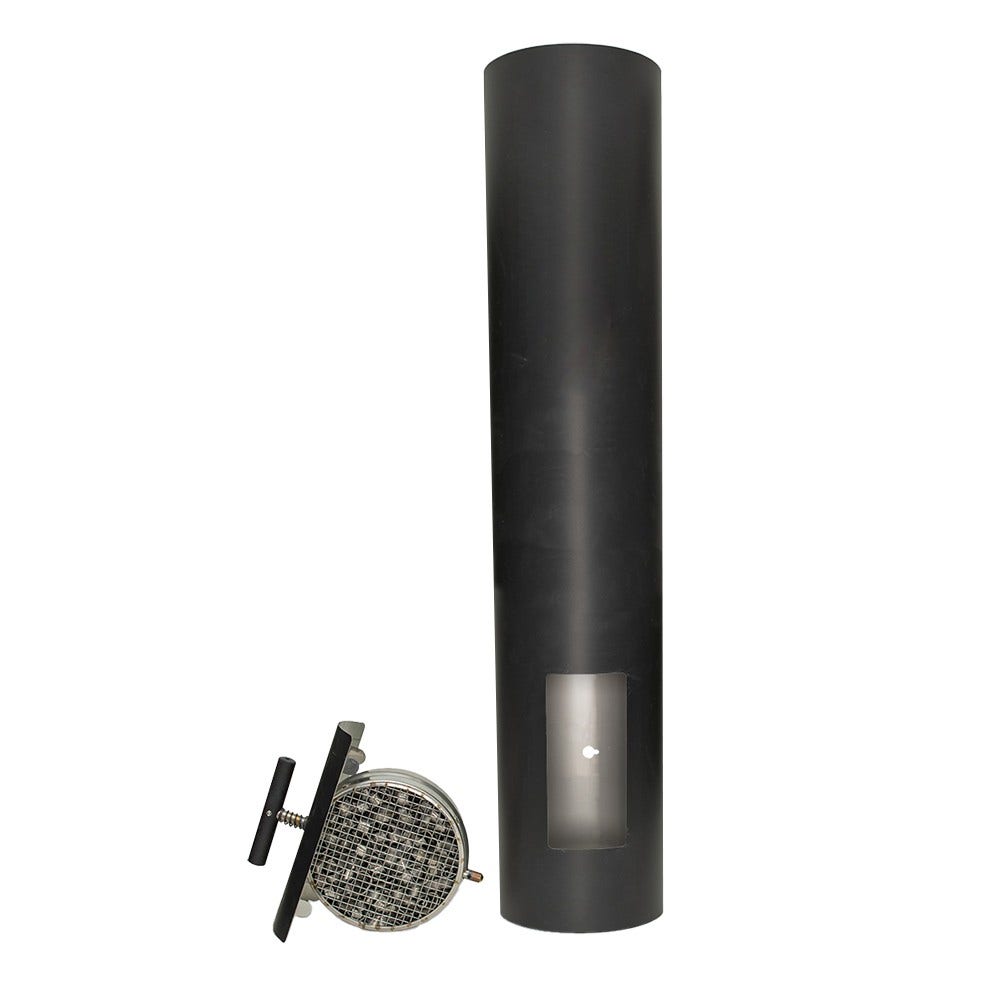 ABCAT® Houtrookfilter Ø150x1000mm Zwart