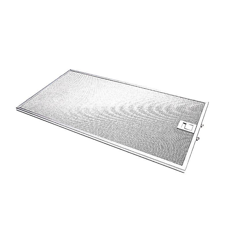 Metaalfilter 267x500mm geschikt voor Airforce AFGF142 / AFCGF142