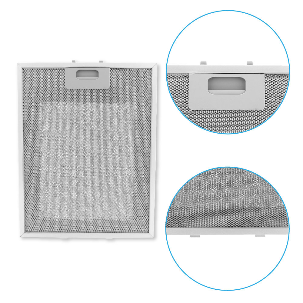 Metaalfilter 341x267mm geschikt voor Boretti SH RANGE