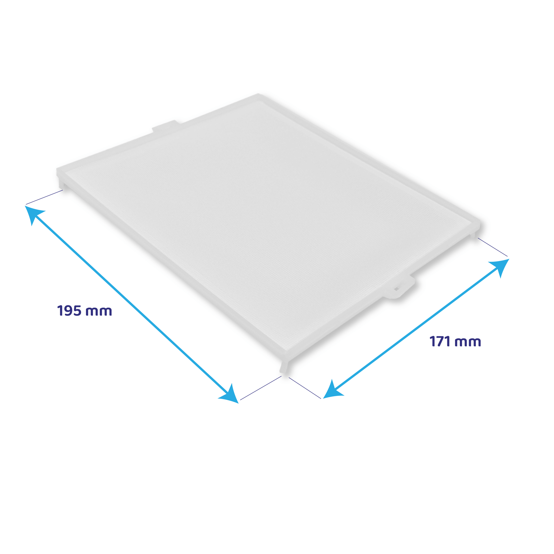 Vervangingsfilter Ventilator geschikt voor Helios ELF‑ELS 08190 (2St.)