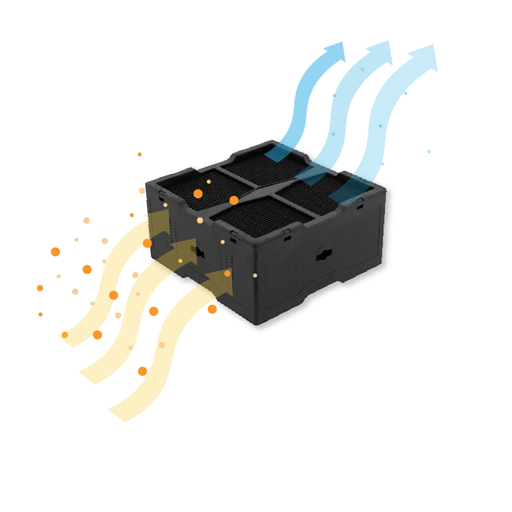 Keramisch Filter geschikt voor Elica NikolaTesla KIT0120952 (4st.)
