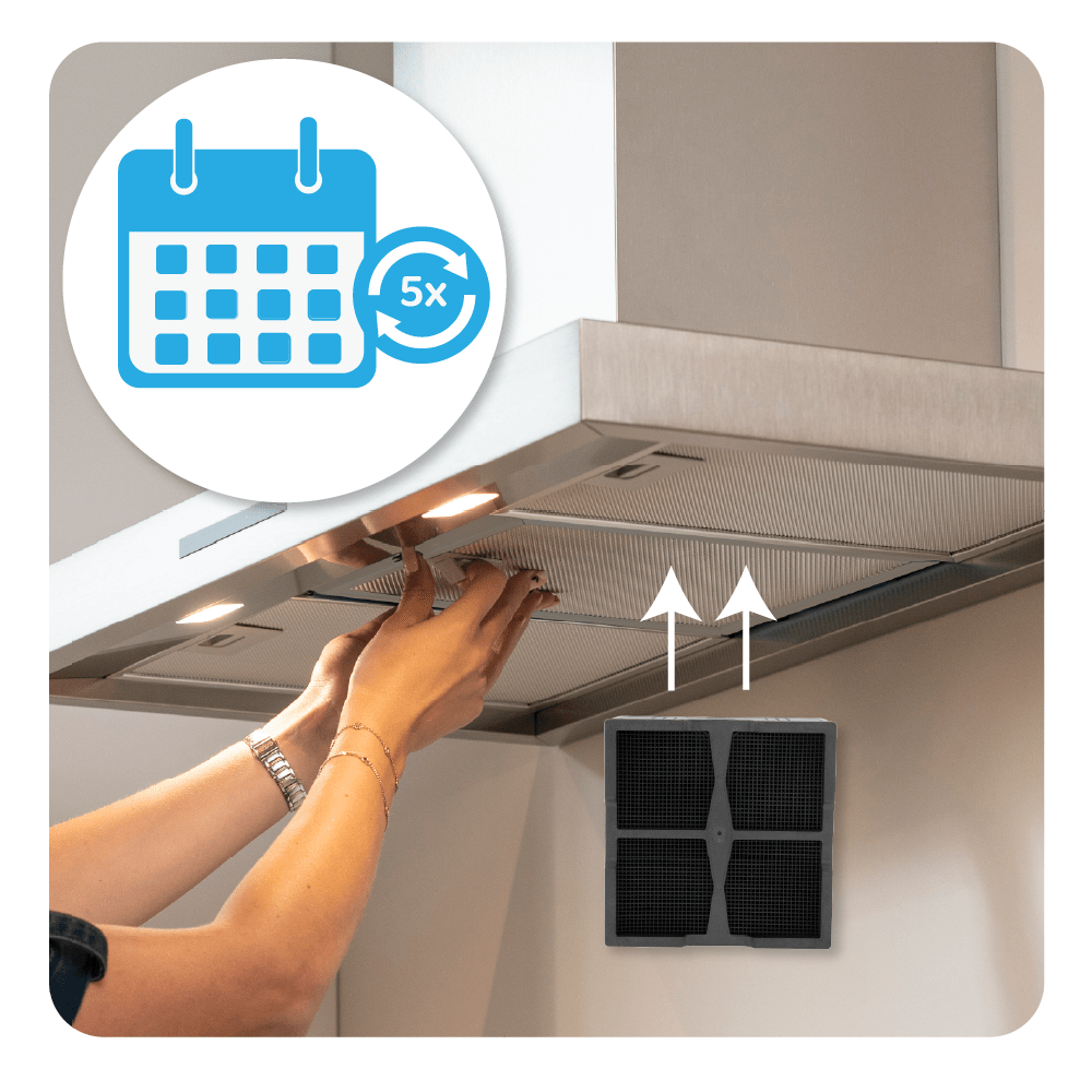 Keramisch Filter geschikt voor Beko KIT0120952 / FCB0132356B (4st.)