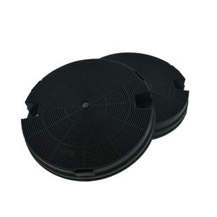 Koolstoffilter geschikt voor Bosch 653729 / DHZ5195 (2St.)