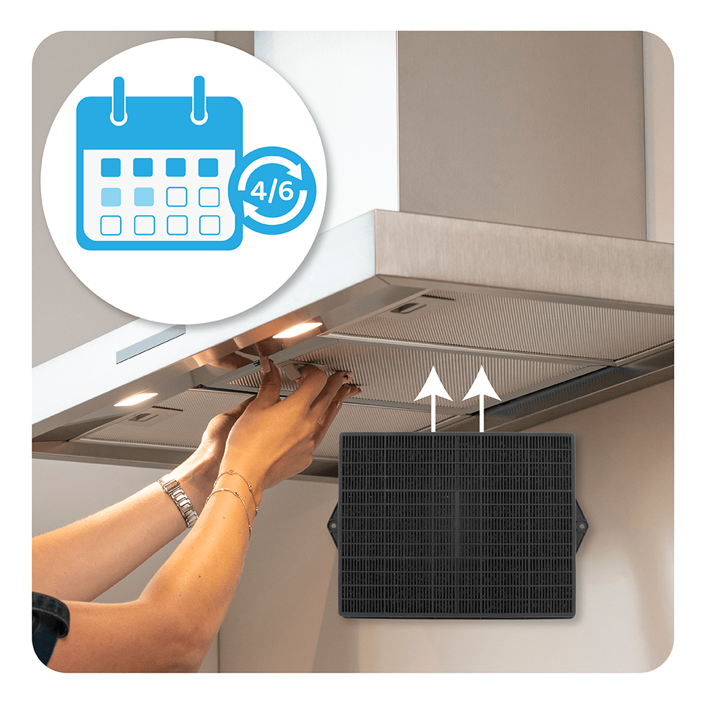 Koolstoffilter geschikt voor Electrolux koolstoffilter Type 160 / E3CFE160