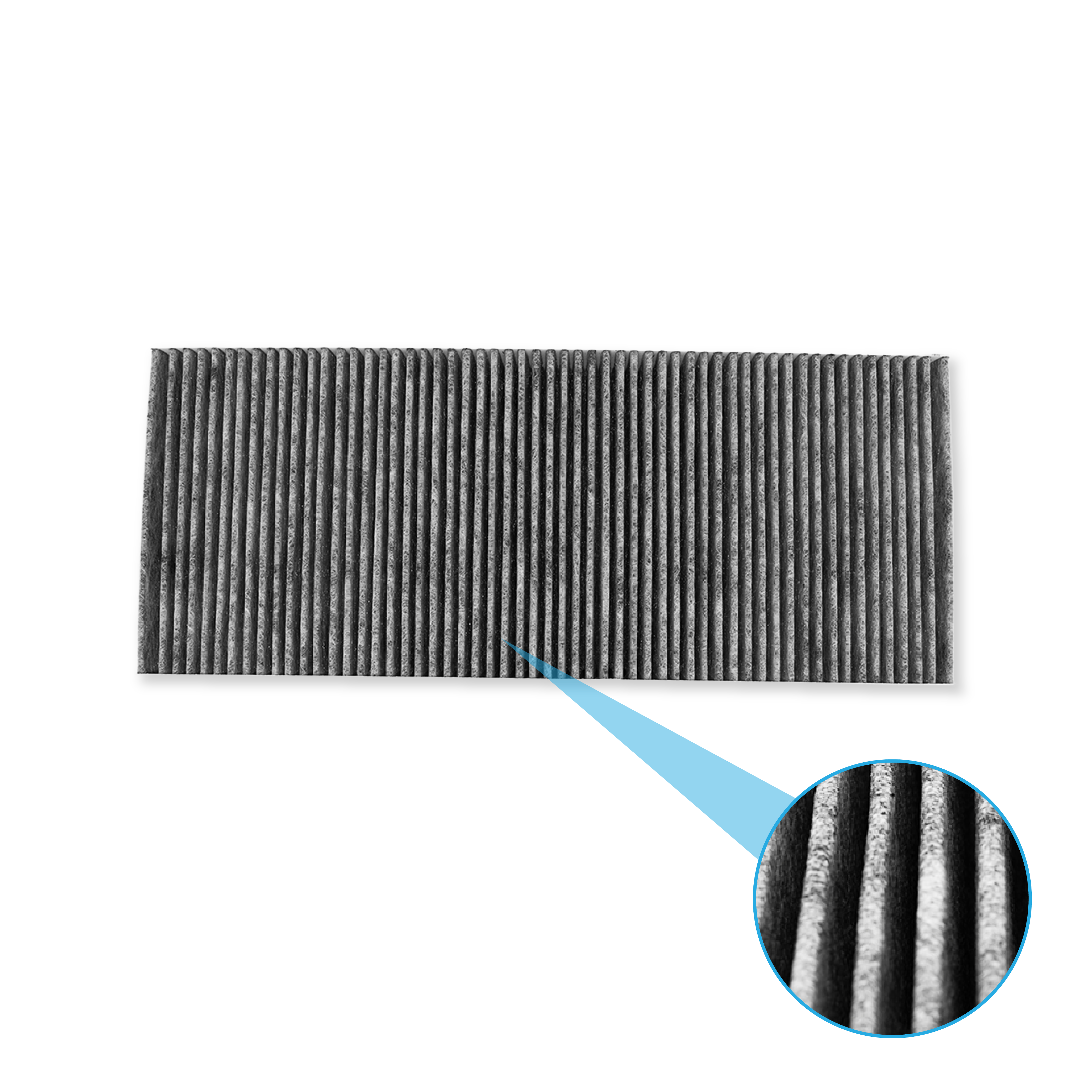 CleanAir Koolstoffilter geschikt voor Bosch 11034172 / DWZ1IX1B6