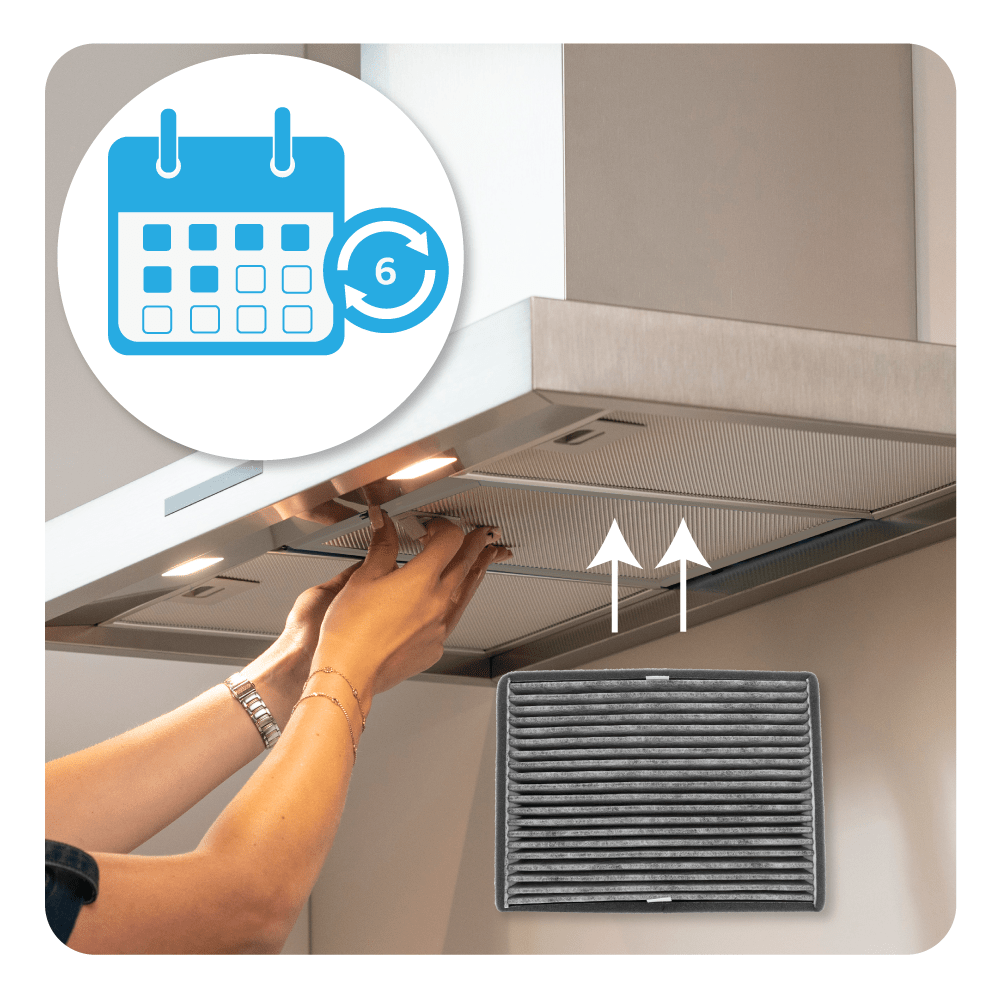 Koolstoffilter geschikt voor Miele Active AirClean DKF 36-P