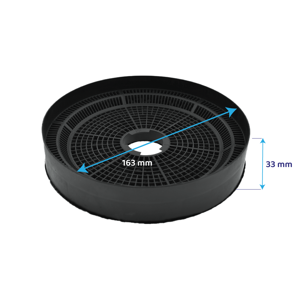 Koolstoffilter geschikt voor Juno OdourClean JDWK907S3 (2st.)