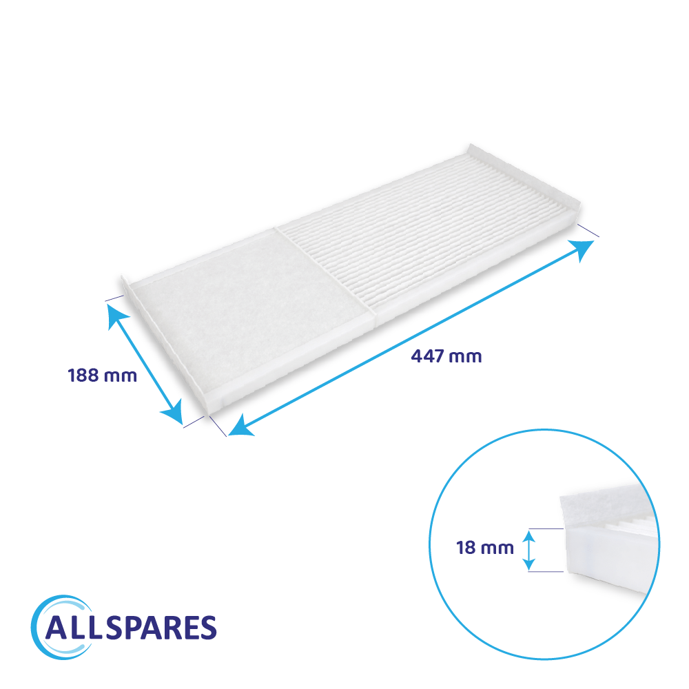 Filter G4 geschikt voor Duco Ducobox Energy Comfort D325 (2st.)