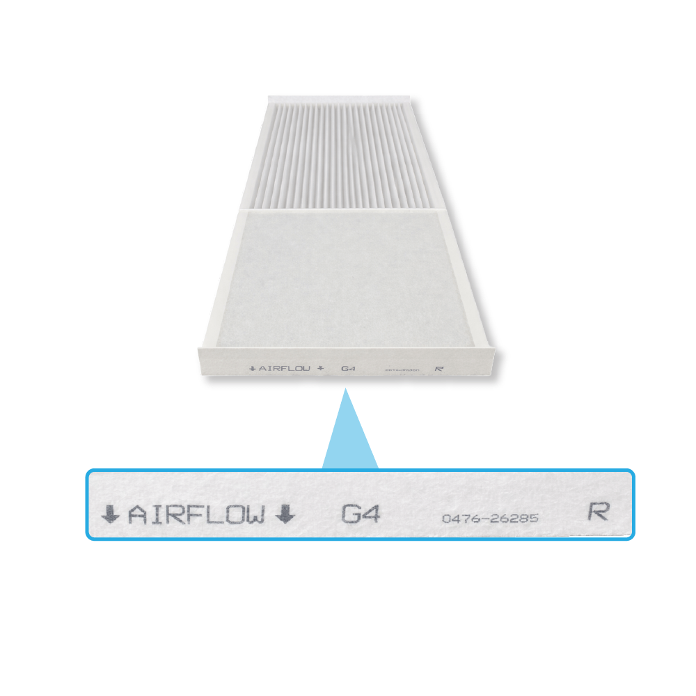 Filter G4 geschikt voor Duco Ducobox Energy Comfort D325 (2st.)