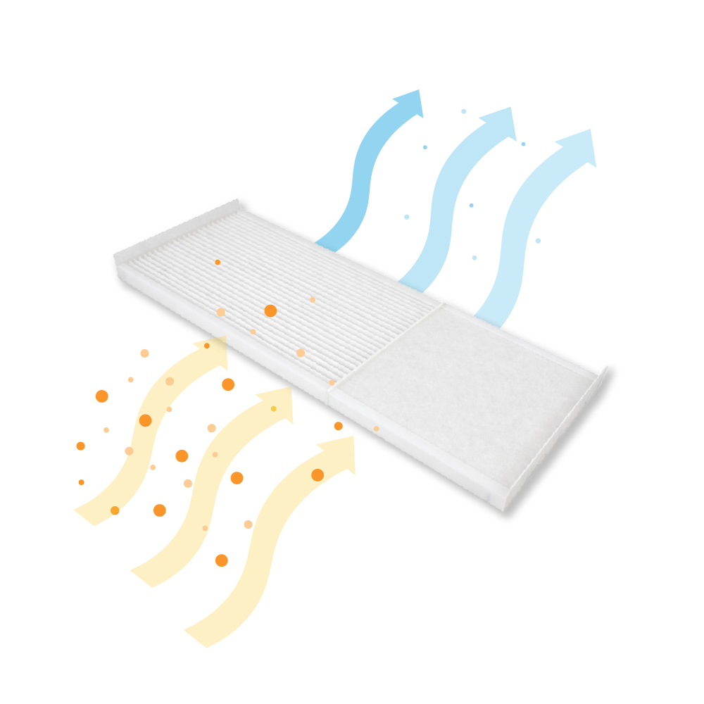 Filter G4 geschikt voor Duco Ducobox Energy Comfort D325 (2st.)