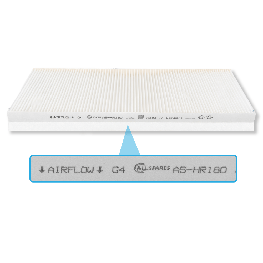 Filter F7/G4 geschikt voor Zehnder ComfoAir Q350 / Q450 / Q600 (2st.)