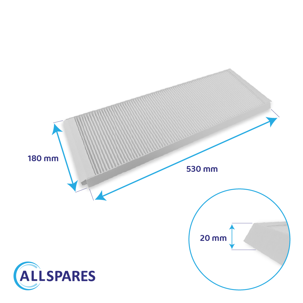 Filter G4 geschikt voor Itho Daalderop HRU 400 (2st.)
