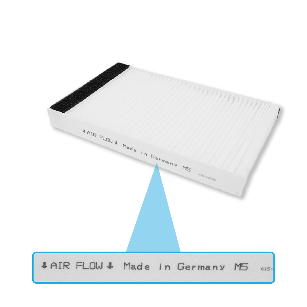 Filter M5 geschikt voor bluMartin freeAir 100
