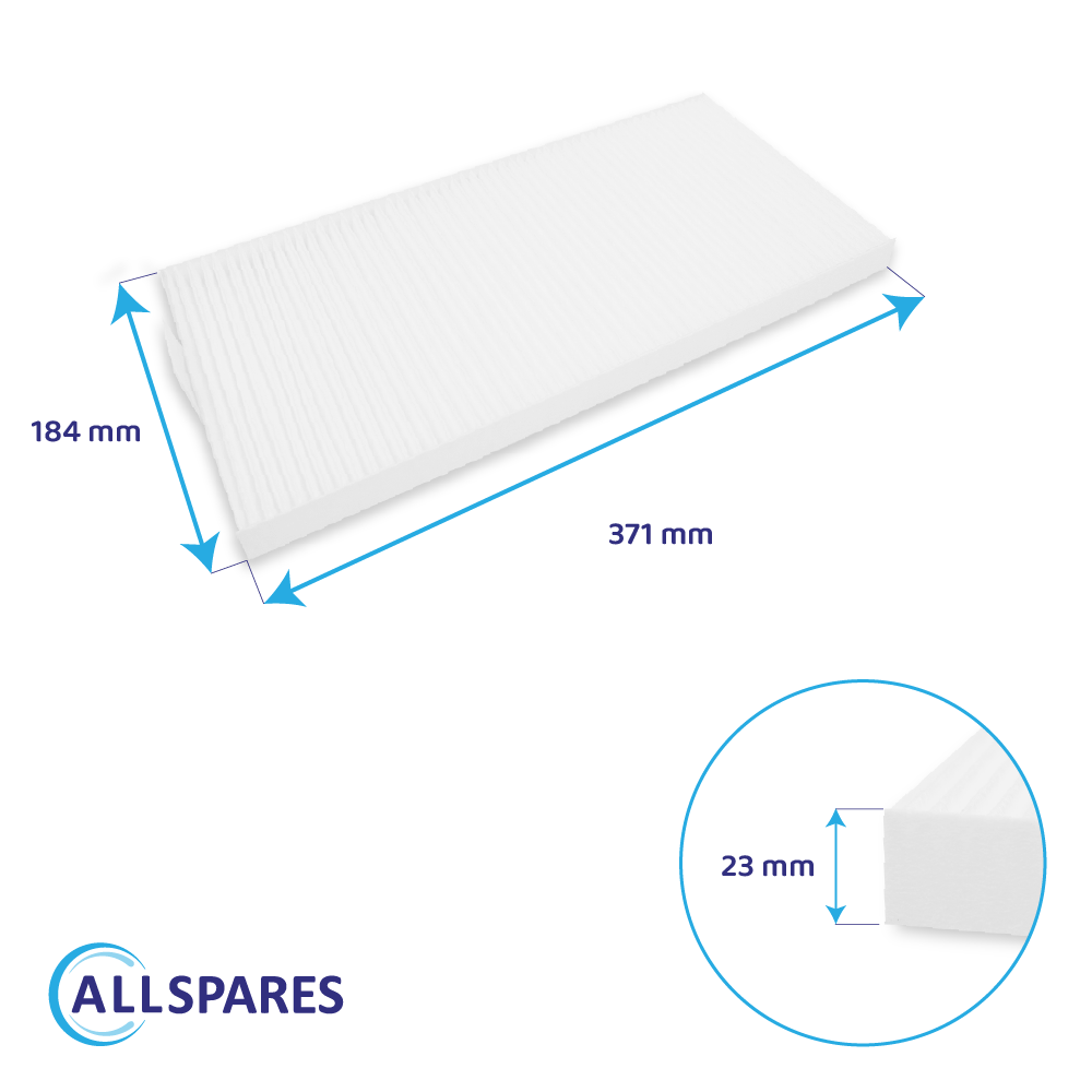 Filter M5 geschikt voor Tecalor THZ304/404/504 (2st.)