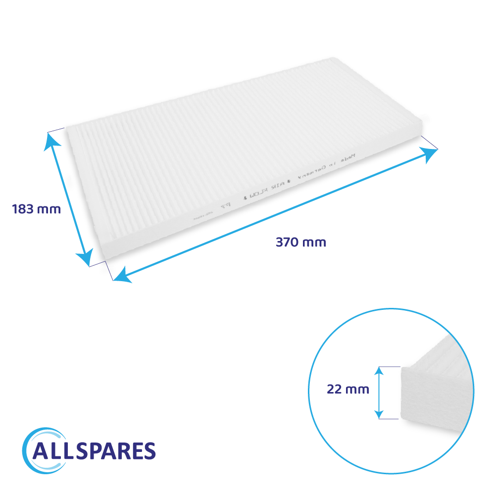 Filter F7 geschikt voor Tecalor THZ304/404/504 (2st.)
