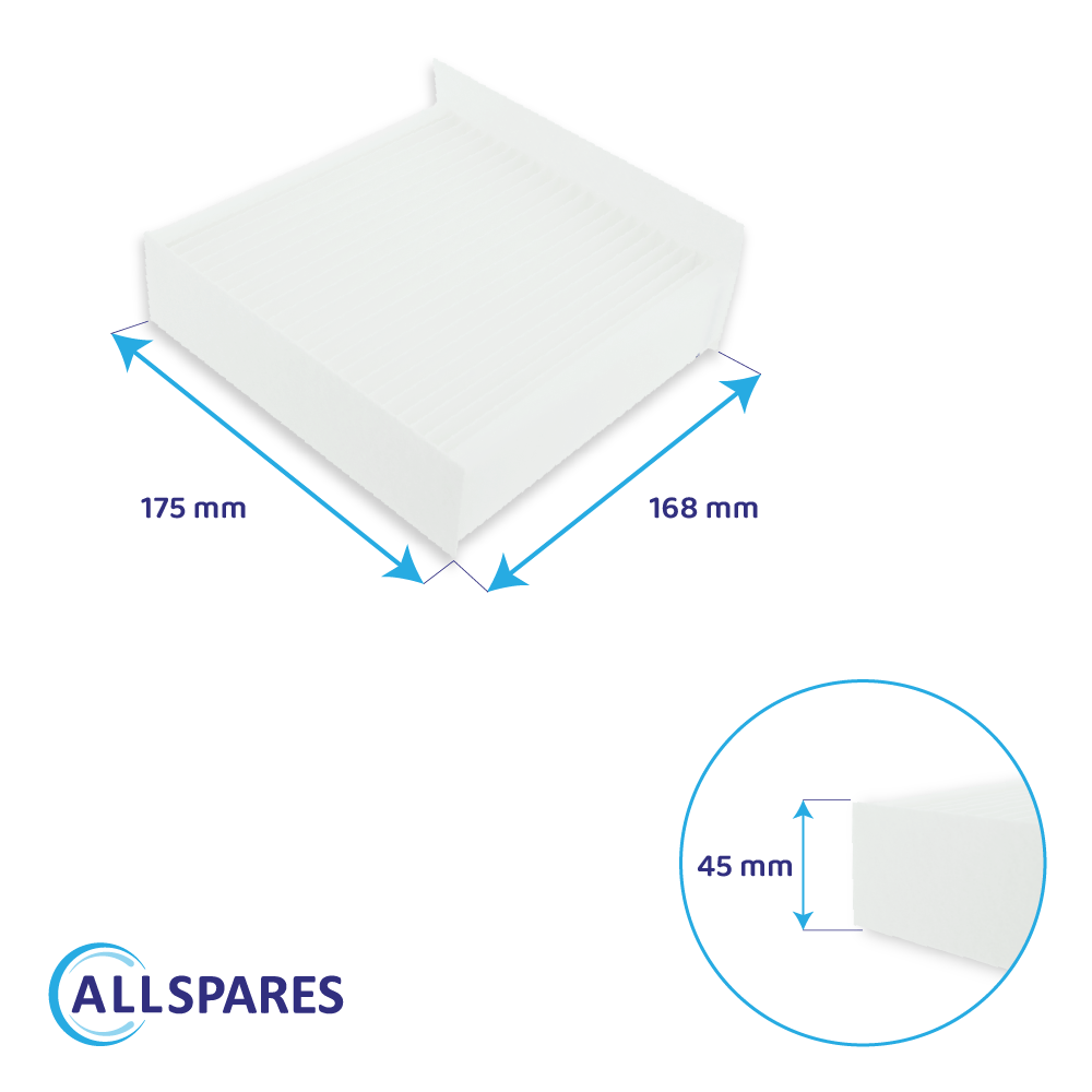 Filter M5 geschikt voor Paul Climos F200 (2st.)