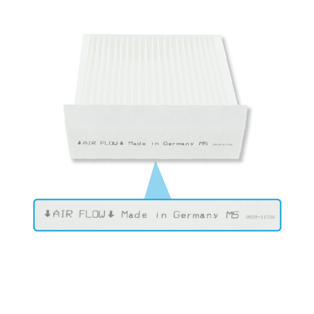 Filter M5 geschikt voor Paul Climos F200 (2st.)