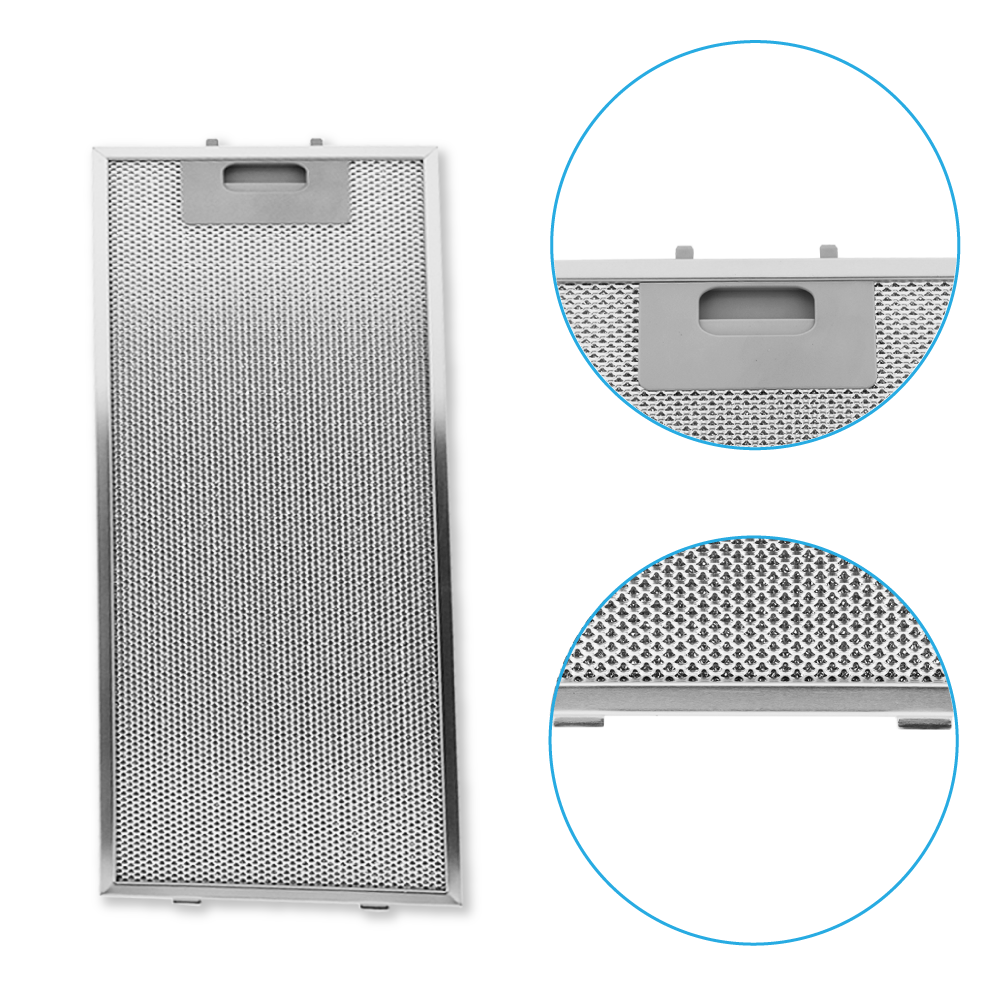 Metaalfilter 445x175mm geschikt voor Pitsos 352813 / 00352813