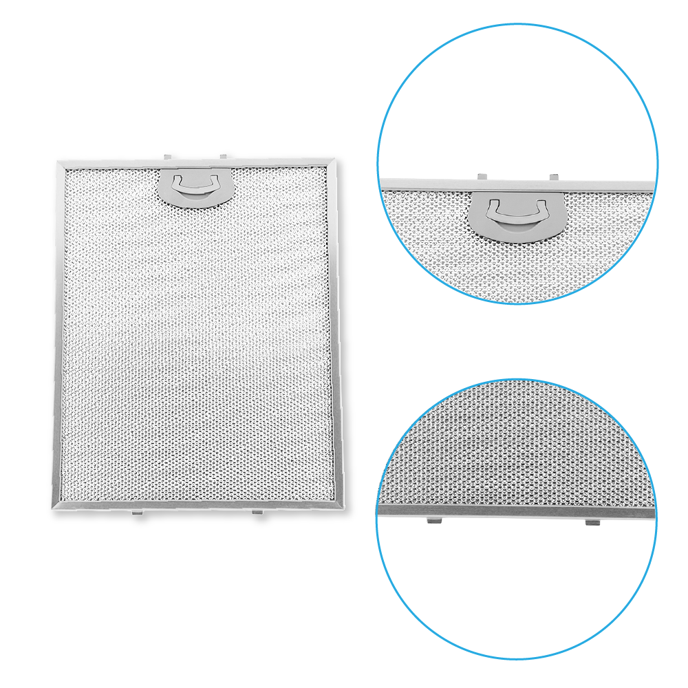 Metaalfilter 317x257mm geschikt voor Samsung DG81-00415A