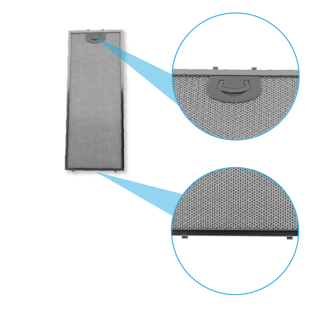 AllSpares Metaalfilter 482x192mm 11022474