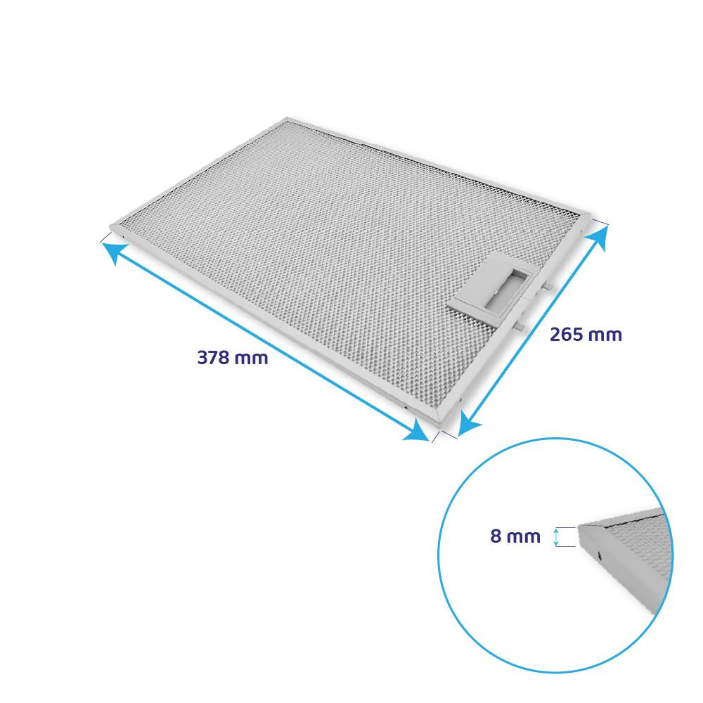 Siemens Metaalfilter 378x265mm 11025757